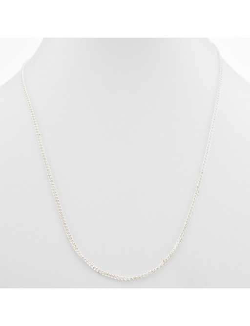 Chaîne en argent 925 - Maillon 1 mm