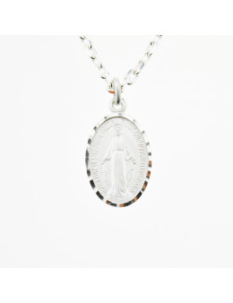 Médaille Vierge Miraculeuse en argent 925