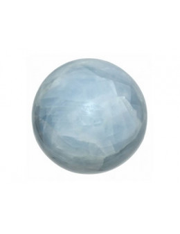 Sphère Calcite bleue - Diamètre 9 cm