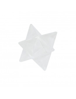 Etoile Merkaba Cristal de roche