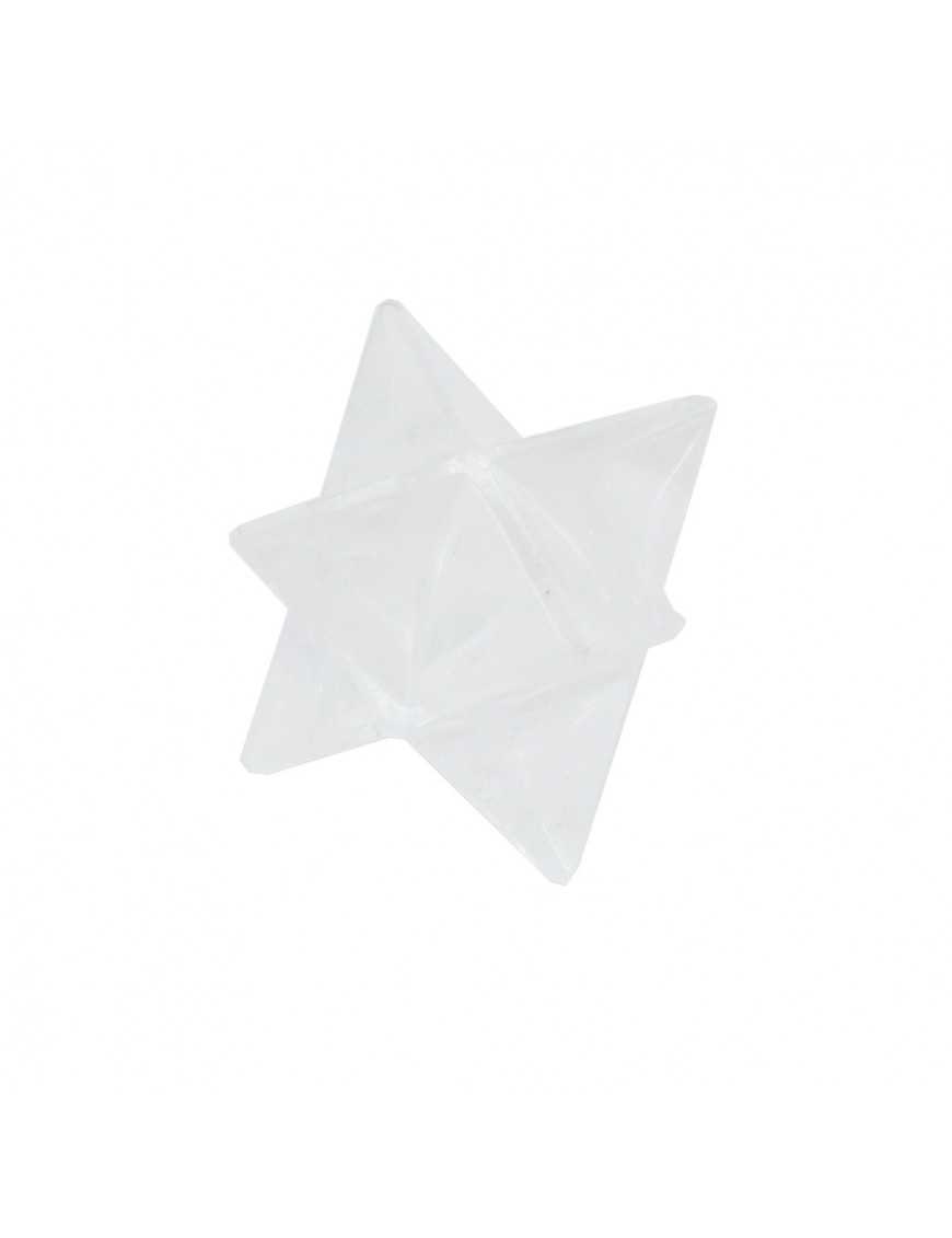 Etoile Merkaba Cristal de roche