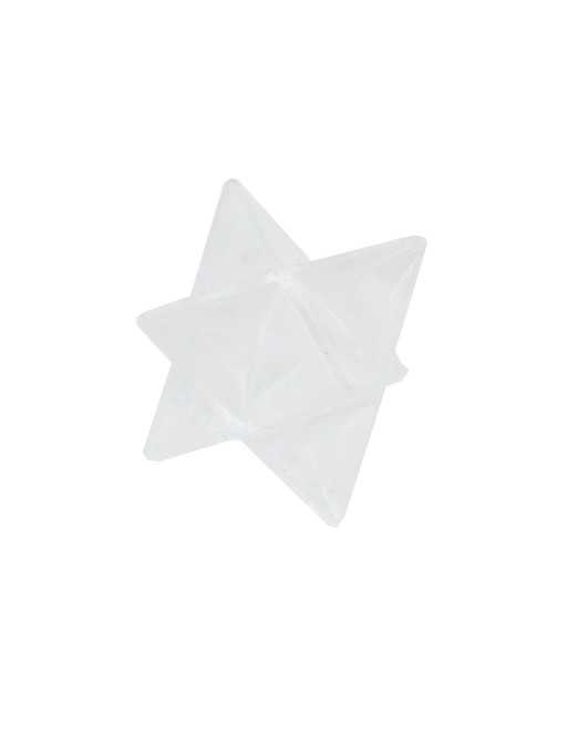 Etoile Merkaba Cristal de roche