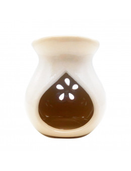 Brûle-encens en céramique émaillée, ajouré, 9 cm