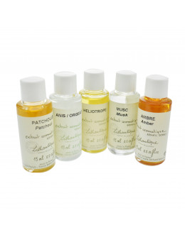 Lot promotionnel d'extraits aromatiques Lothantique - Chance, réussite et prospérité