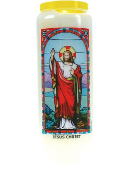 Neuvaine vitrail : Jésus Christ