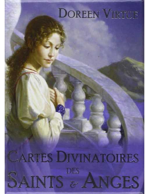 Cartes divinatoires des Saints & Anges - Coffret livret + 44 cartes