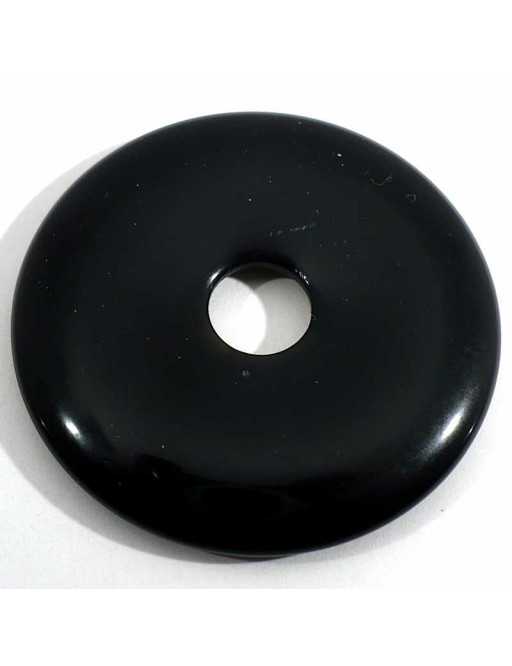 Pendentif Donut Onyx 35mm