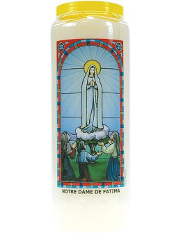 Neuvaine vitrail : Notre Dame de Fatima