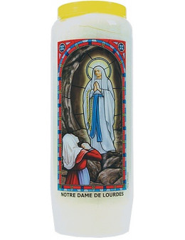 Neuvaine vitrail : Notre Dame de Lourdes