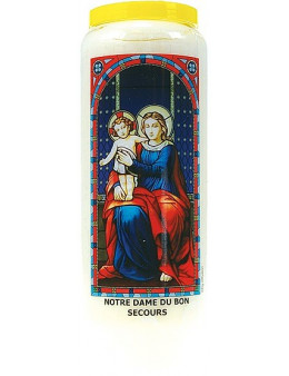 Neuvaine vitrail : Notre Dame du Bon Secours