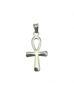 Croix Ankh - Argent 