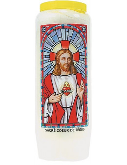 Neuvaine vitrail : Sacré coeur de Jésus