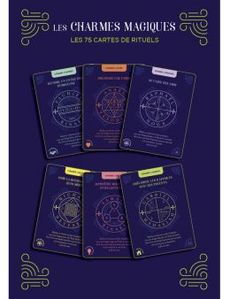 Les charmes magiques - 75 cartes de rituels & un livret - Coffret