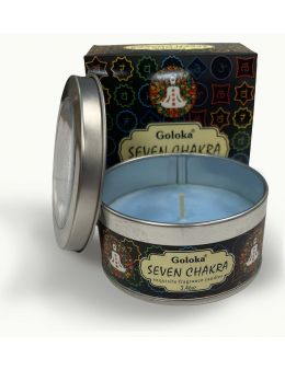 Bougie parfumée Goloka Seven Chakra 70g