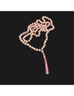 Malas - 108 perles - Quartz Rose