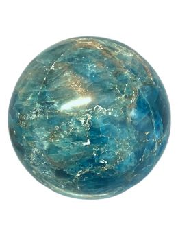 Sphère Apatite bleu