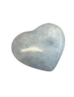 Coeur Calcite bleue