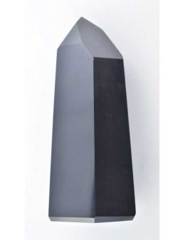 Obélisque obsidienne noire naturelle de qualité supérieur