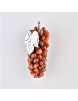 Grappe de raisin en pierres - Cornaline - 8,5 cm