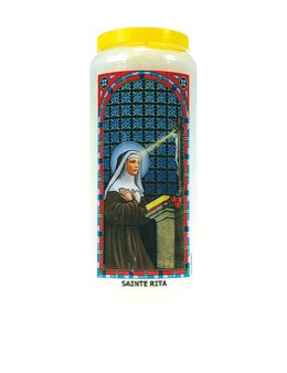 Neuvaine vitrail : Sainte Rita