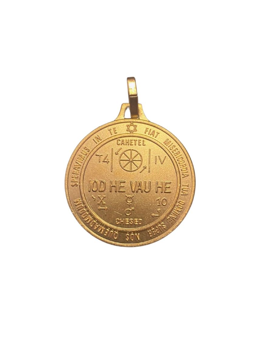Médaille talismanique - Pentacle de réussite commerciale
