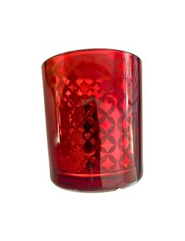 Bougeoir rouge
