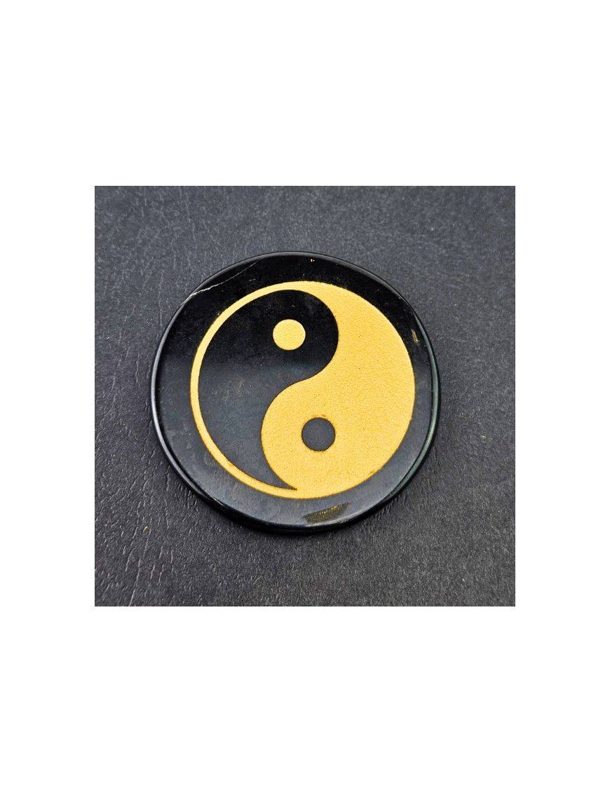 Plaque de rehcargement - Ying Yang - 8cm