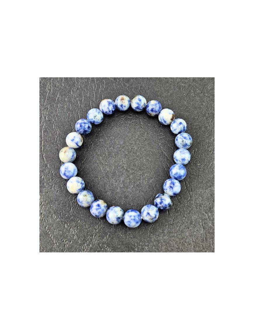 Bracelet perles 8mm - Sodalite 