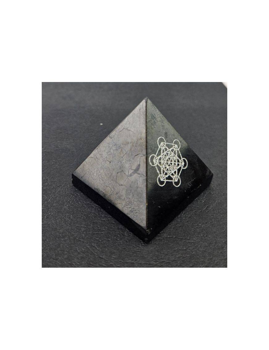 Pyramide Shungite - 5 cm - Métatron