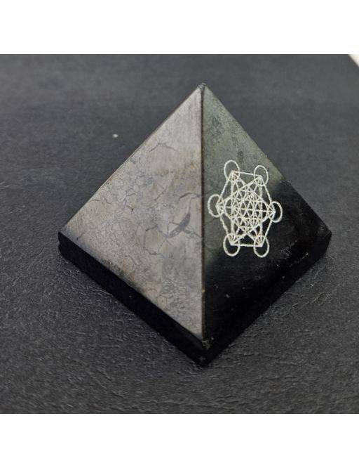 Pyramide Shungite - 5 cm - Métatron