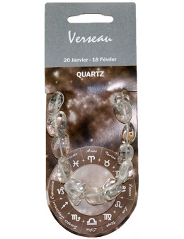 Bracelet Zodiac Verseau Quartz
