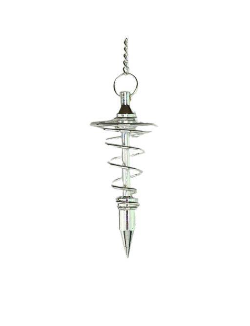 Pendule Spirale Grand Modèle Arhenté Pendule Spirale Grand Modèle Arhenté