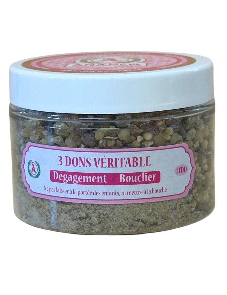 Encens Trois dons véritable - Mélange de résines naturelles