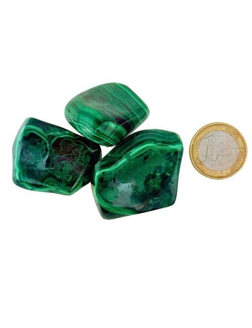 Pierre roulée - Malachite -20-30g