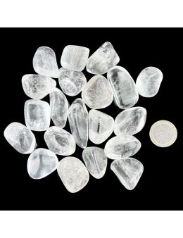Pierre roulée - Quartz Blanc - 10-15g