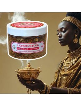 Encens 9 pouvoirs africains - Mélange de résines naturelles