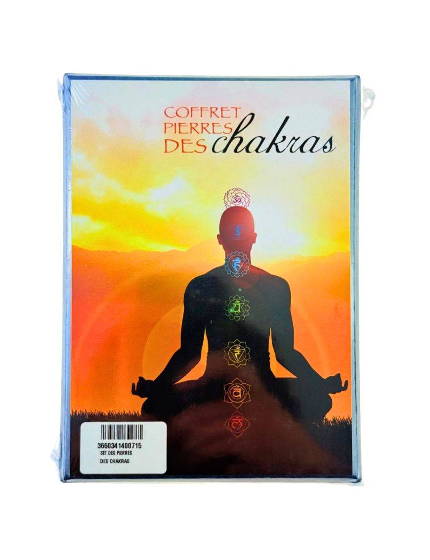 Set des pierres des Chakras