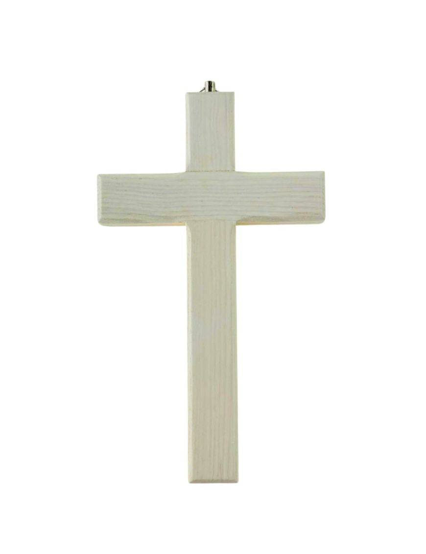 Croix en Bois Blanc 