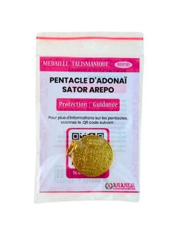 Médaille talismanique - Pentacle d'Adonaï Sator Arepo