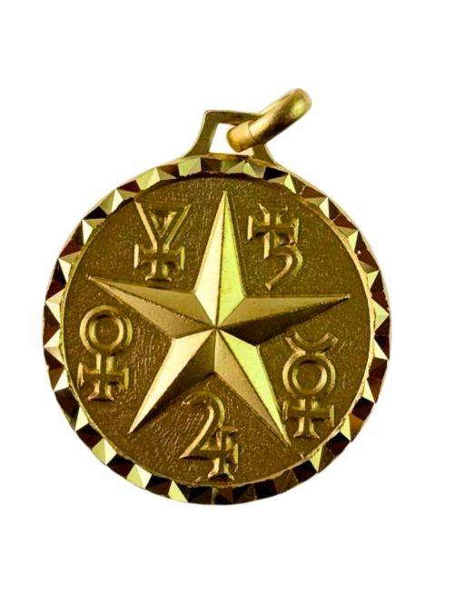 Médaille talismanique - Pentacle Astral Médaille talismanique - Pentacle Astral