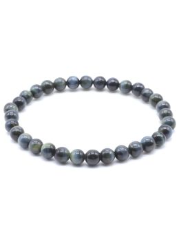 Bracelet Oeil de Faucon 'AA' perles 6mm