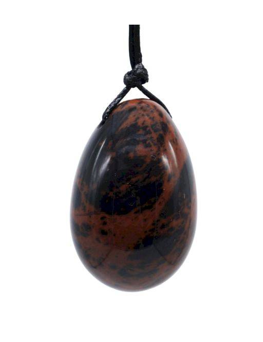 Oeuf de Yoni Obsidienne Mahogany 4.5cm