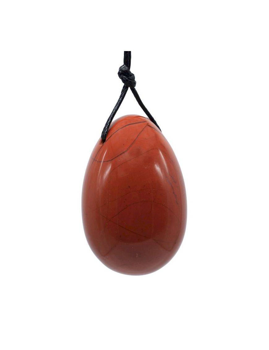 Oeuf de Yoni Jaspe Rouge 4.5cm