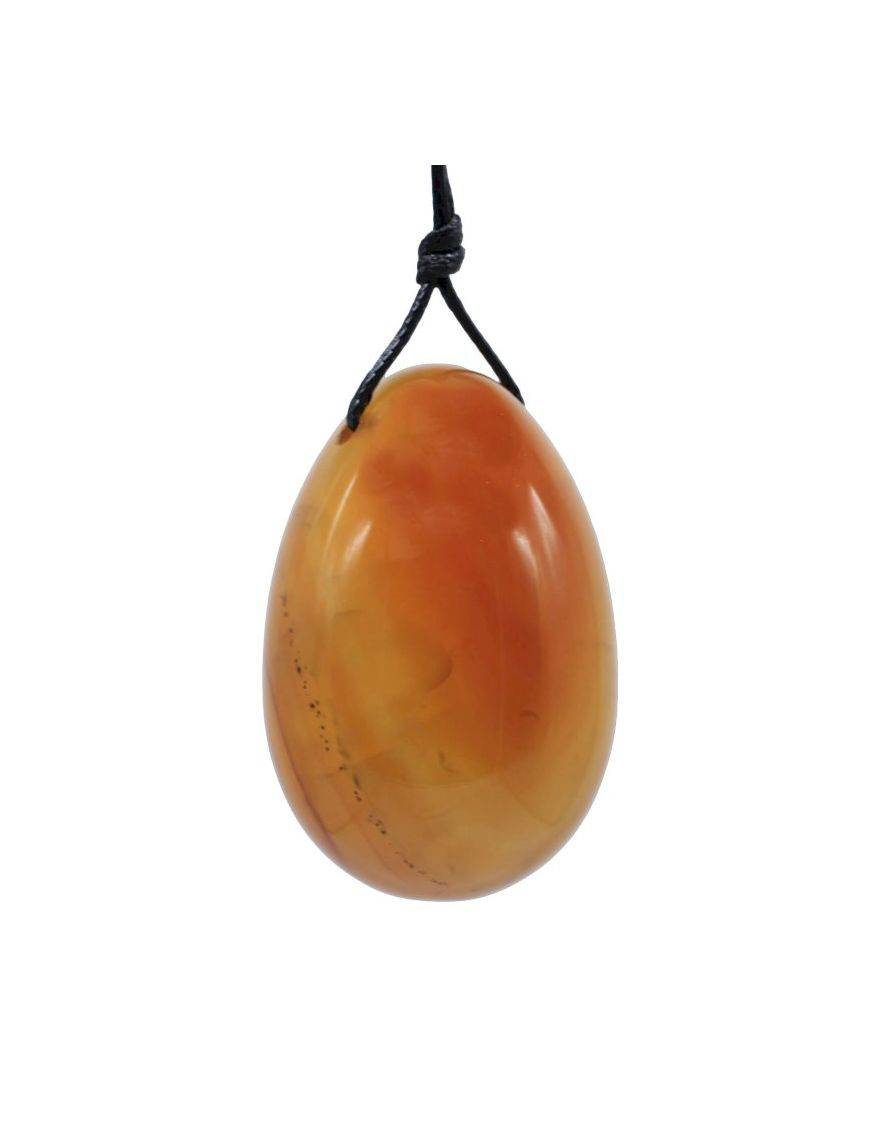 Oeuf de Yoni Cornaline 4.5cm