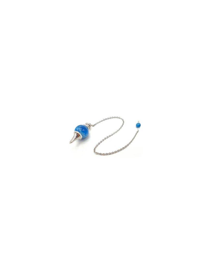 Pendule sphère Apatite 4cm