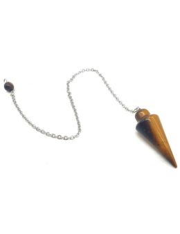 Pendule Goutte Oeil de Tigre 3cm