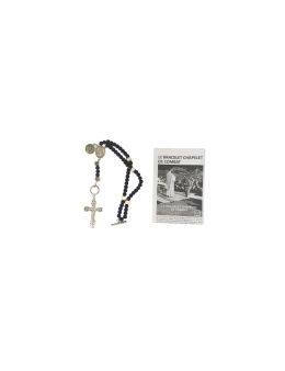 Bracelet chapelet de Combat + Livret- 2 Médailles -
