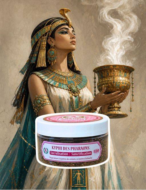 Encens Kyphi des Pharaons - Mélange de résines - 75g