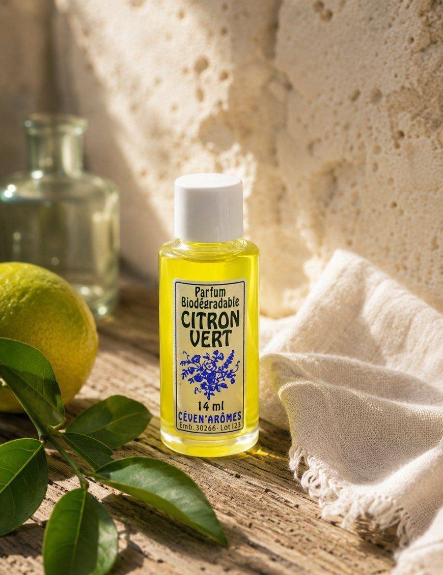 Extrait aromatique - Parfum biodégradable - Citron vert