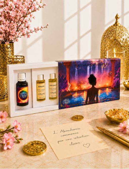 Argent - Coffret de Parfums Brume d'Aura Argent - Coffret de Parfums Brume d'Aura